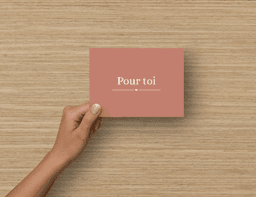 Carte postale personnalisée